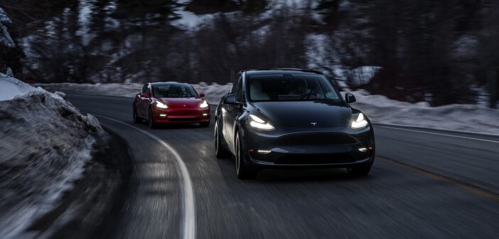 tesla model y model 3